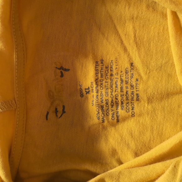 Disney The Lion King Hood Crop long sleeve shirt yellow hakuna matata - Picture 2 of 5